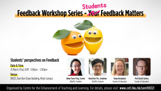 Feedback Workshop Series – Students Feedback Matters