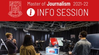 Sign up now | Master of Journalism Information Session | December 1