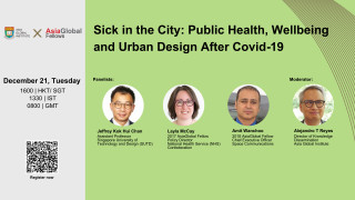 AGI x AGF Webinar: Sick in the City: Public Health, Wellbeing and Urban Design After Covid-19