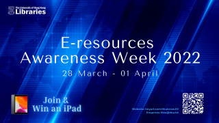 E-resources Awareness Week 2022 - Opportunities to win iPads, AirPods, and more!