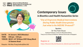Bioethics & Health Humanities