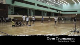 HKU Badminton Open Tournament 2012