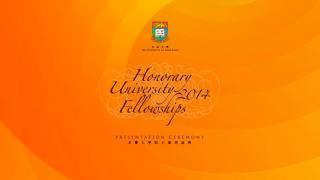 Honorary University Fellowships 2014 Presentation Ceremony