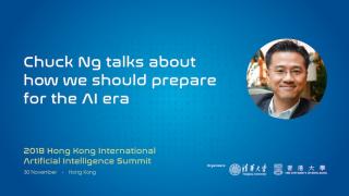 Chuck Ng talks about how we should prepare for the AI era