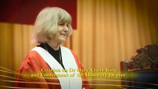 195th Congregation (2016) - Citation on Dr Mary-Claire King