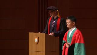 199th Congregation (2018) - Conferment of the Honorary Degree on Dr Jack Ma Yun