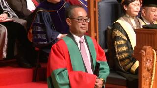 199th Congregation (2018) - Conferment of the Honorary Degree on Dr David Mong Tak Yeung