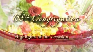 188th Congregation (2013) - Highlights of the Congregation