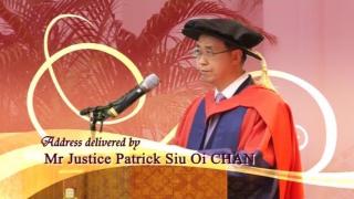 184th Congregation (2011) - Speech by The Hon Mr Justice Patrick CHAN Siu Oi