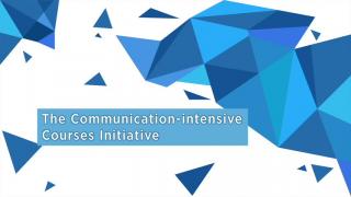 Communication-intensive Courses Initiative