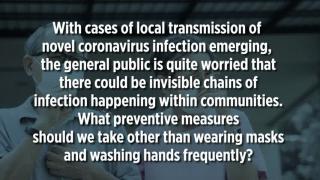 What preventive measures should I take other than wearing masks and washing hands frequently? (English version)