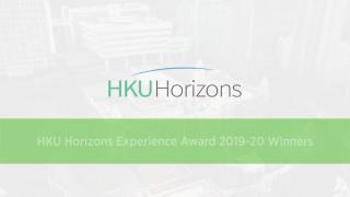 HKU Horizons Experience Award 2019-20