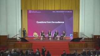 Q&A Session - HKU President's Forum 