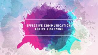 Effective communication: Active listening 