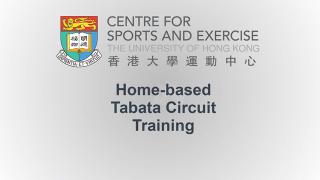 Home Based Tabata Circuit Training