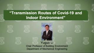Virtual Forum on Big Ideas Combating COVID-19: Yuguo Li