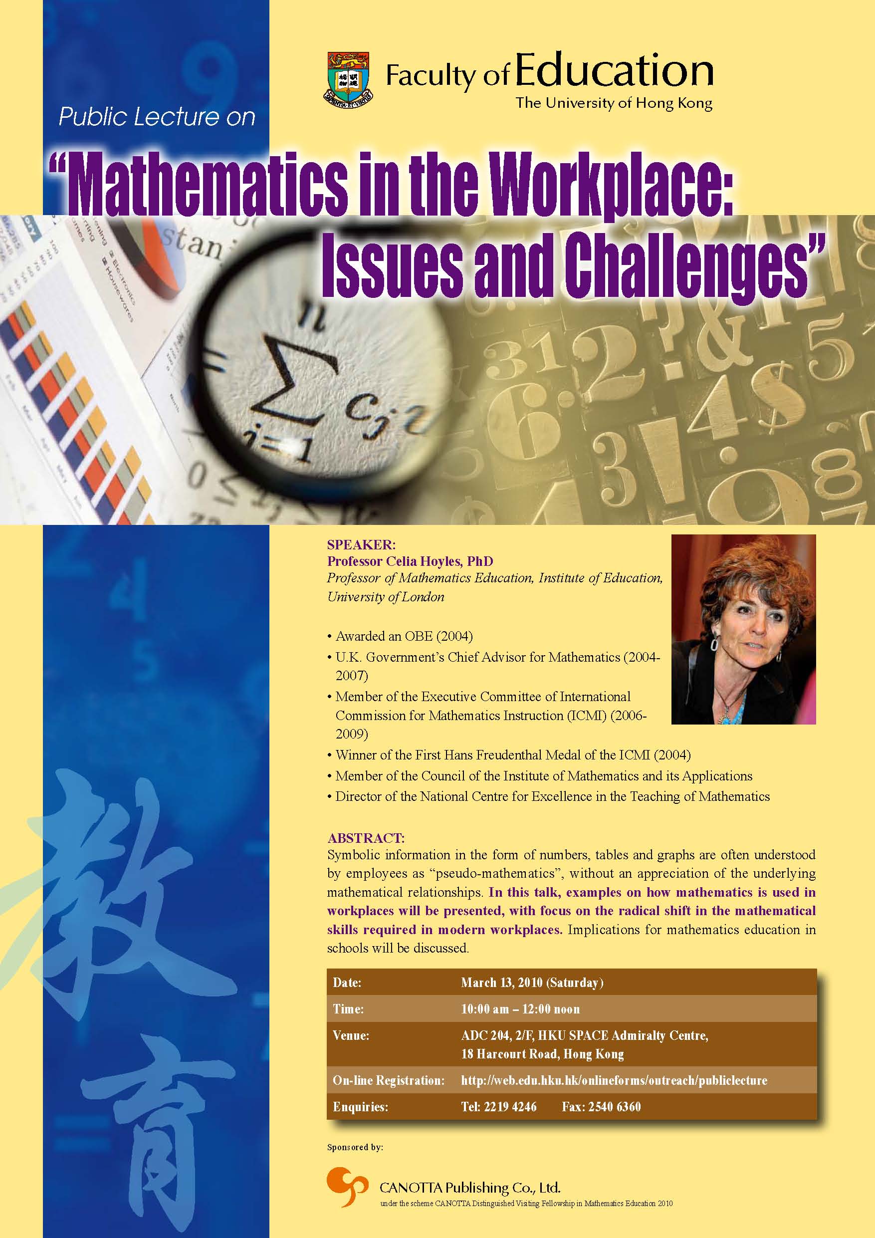 Mathematics in the Workplace: Issues and Challenges