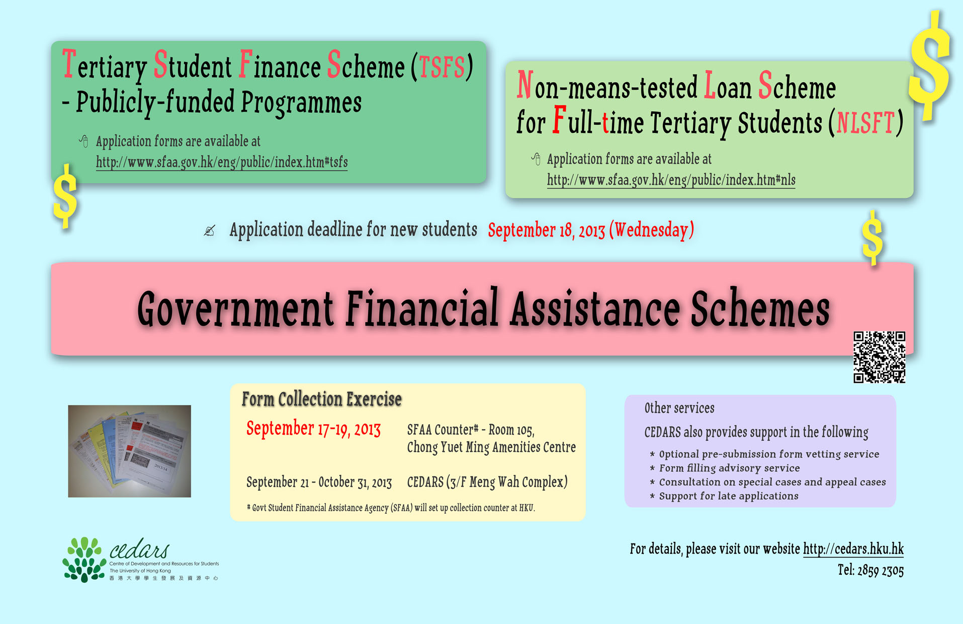 Government Financial Assistance Schemes