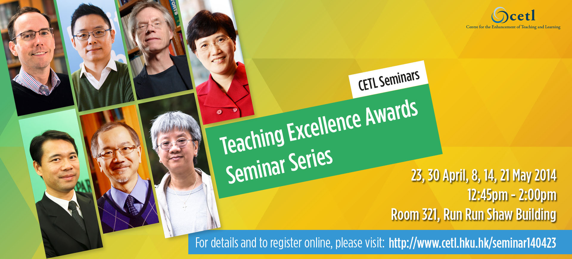 CETL Teaching Excellence Award Winners Seminar Series