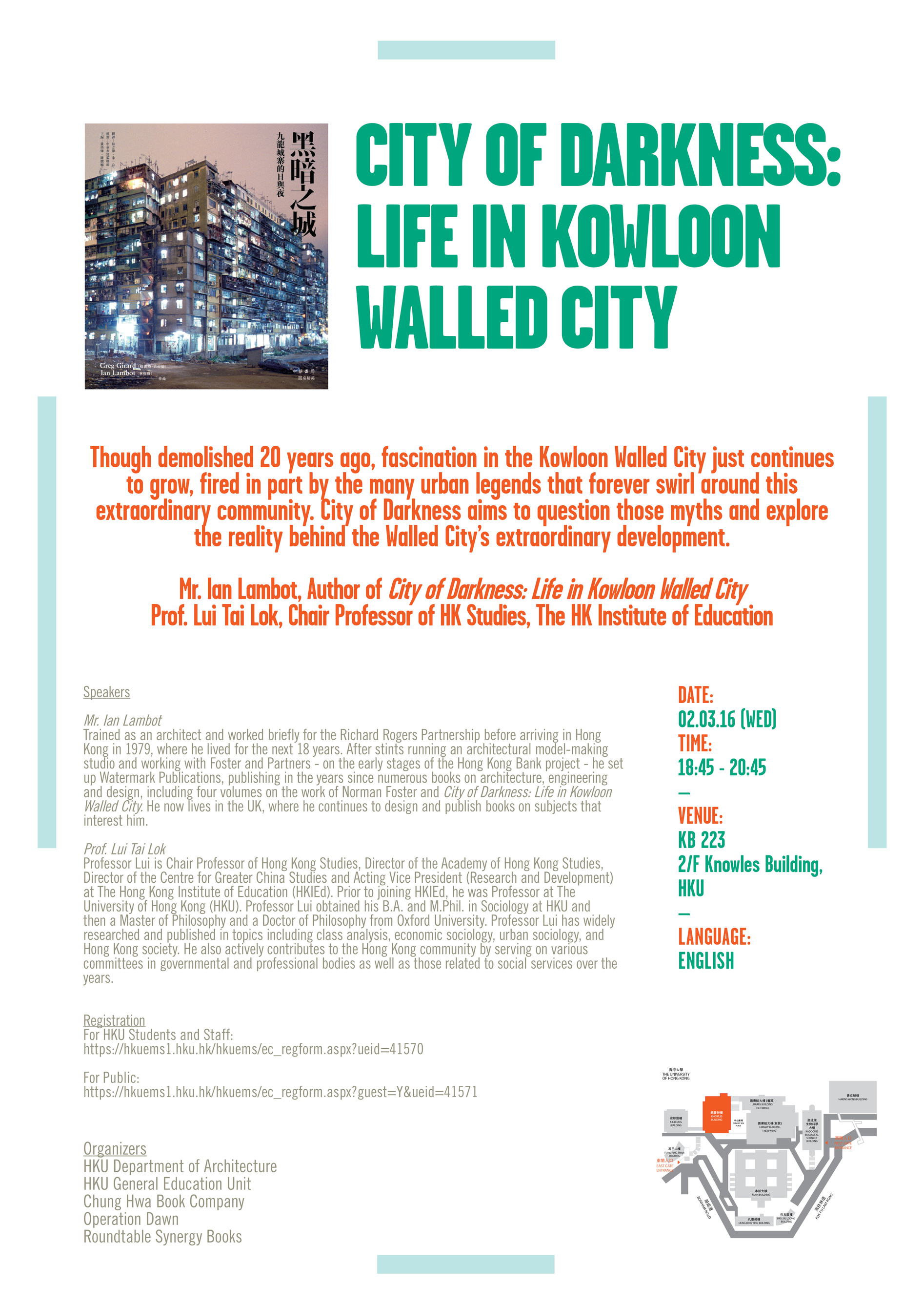 Book Talk - City of Darkness: Life in Kowloon Walled City 