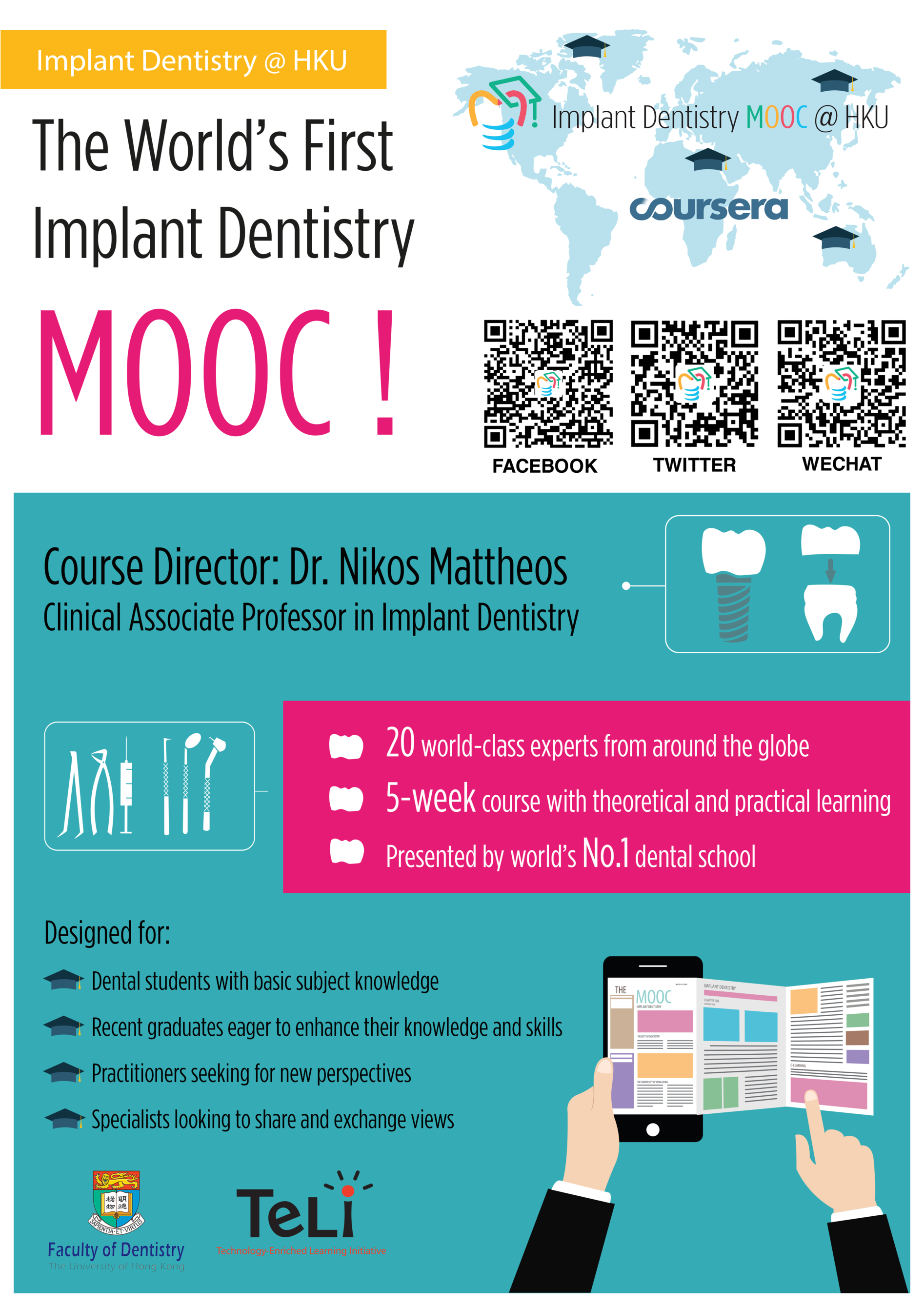 First Implant Dentistry MOOC!