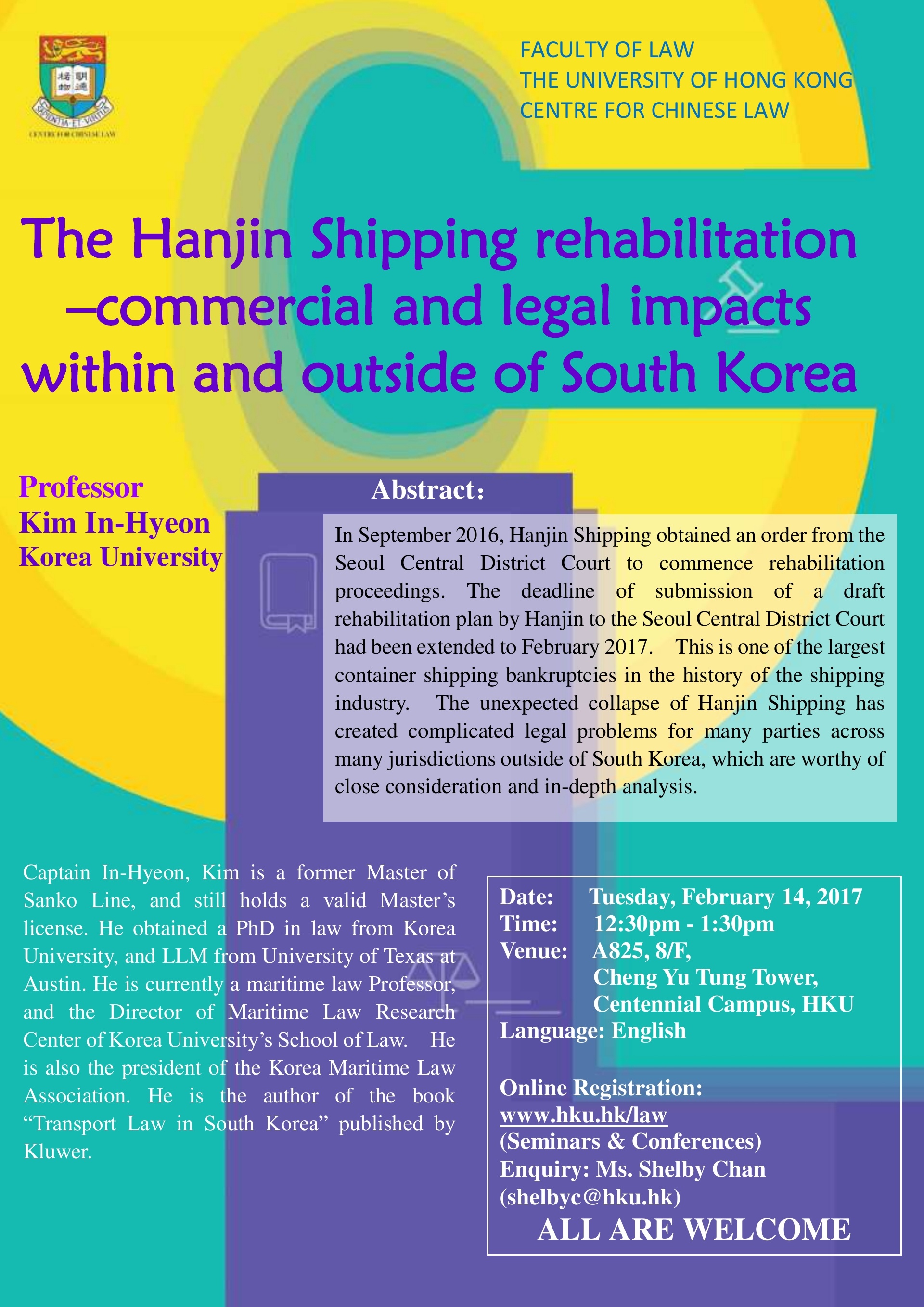 The Hanjin Shipping rehabilitation - commercial and legal impacts within and outside of South Korea