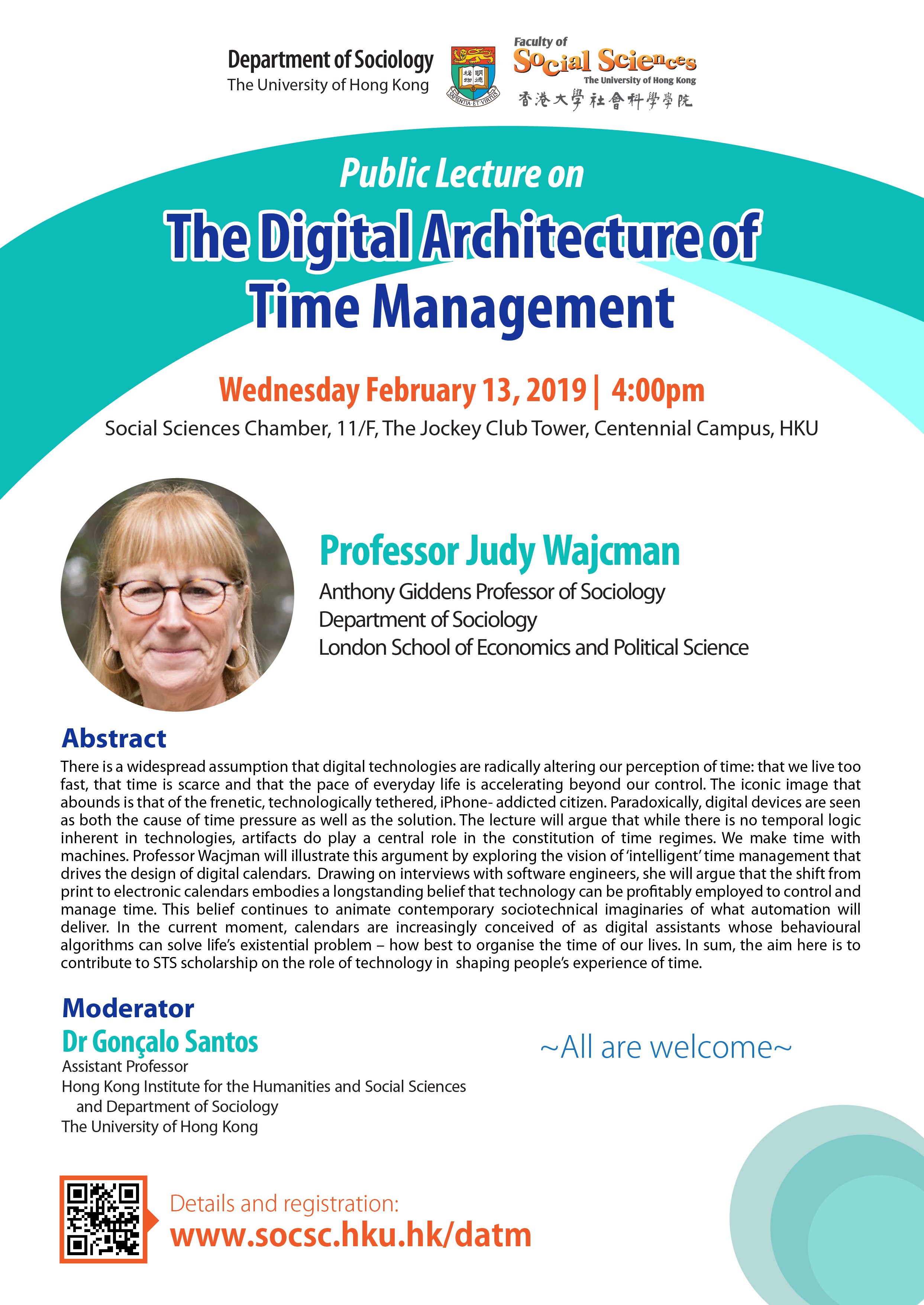 Public Lecture on The Digital Architecture of Time Management