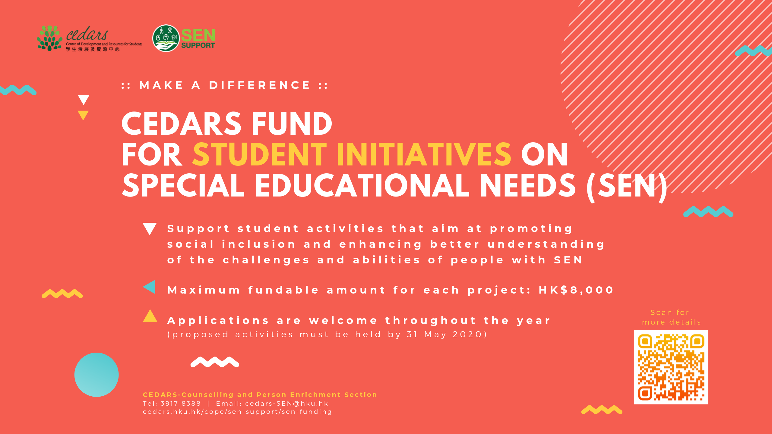 CEDARS Fund for Student Initiatives on SEN