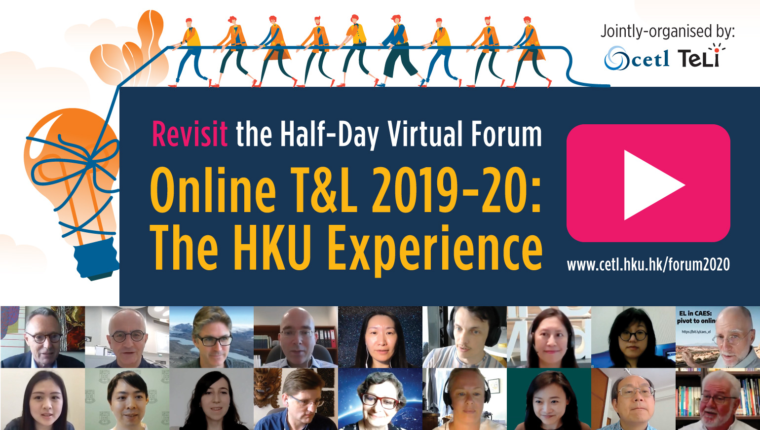 Revisit the Half-Day Virtual Forum: Online T&L 2019-20: The HKU Experience
