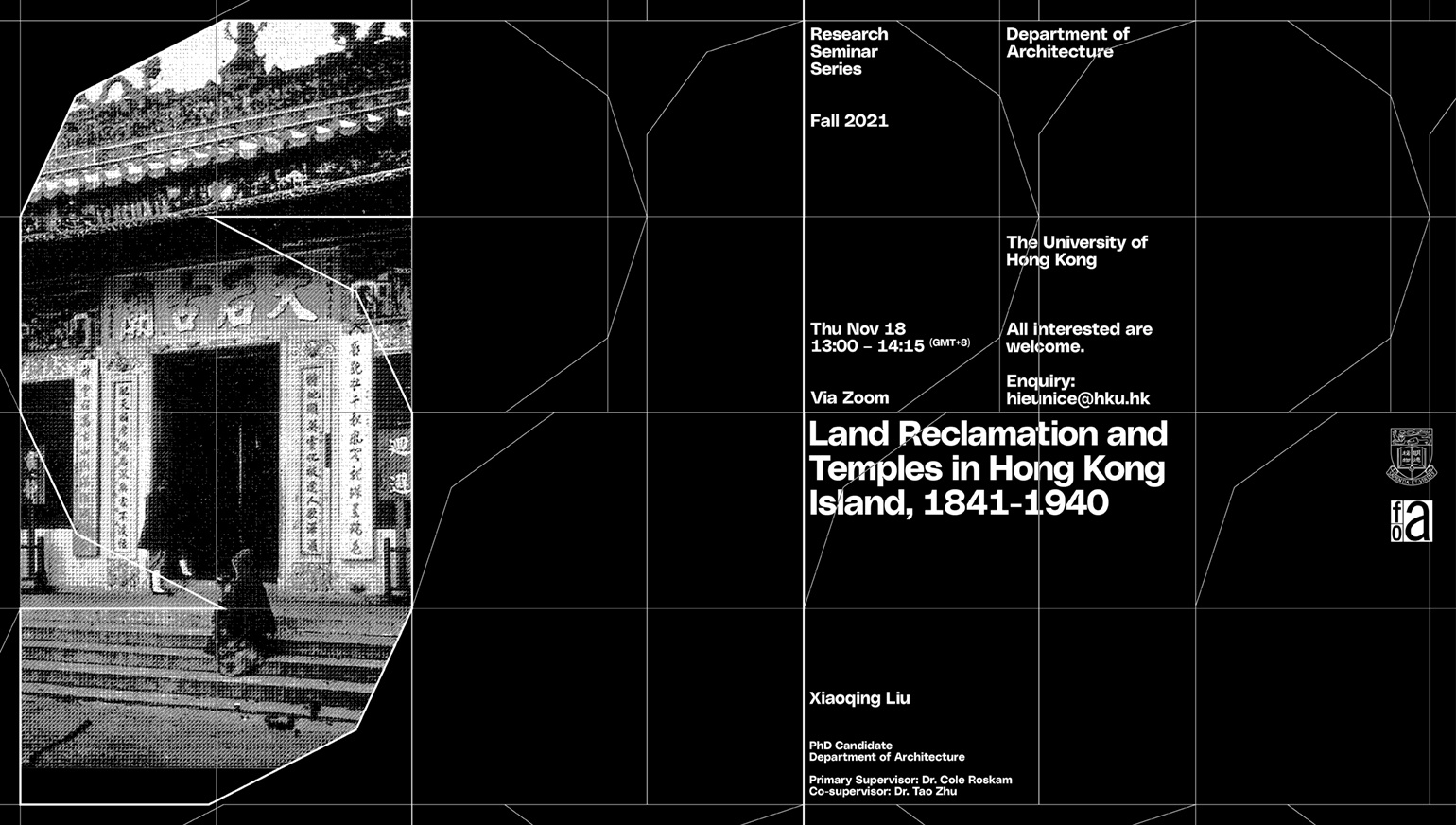 Land Reclamation and Chinese Temples in Hong Kong Island, 1841-1900